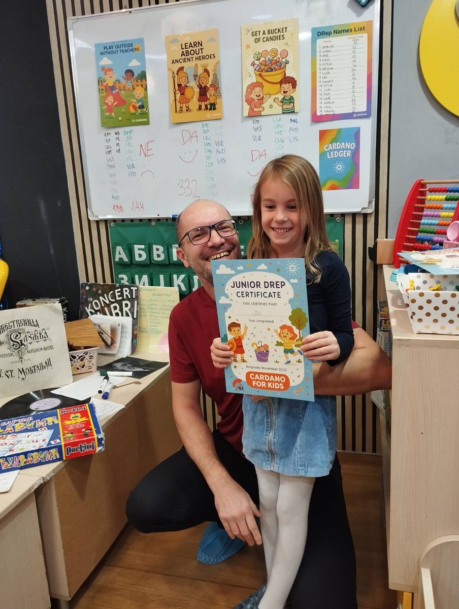 BoskoMajdanac's tweet image. Recently, my older daughter told me she wasnt able to explain the work Im doing in the kindergarten and that got me thinking: &quot;How do I explain Cardano to the kids, where do I even start when it comes to blokchain?&quot;

With so much happening in the past few months in Cardano…