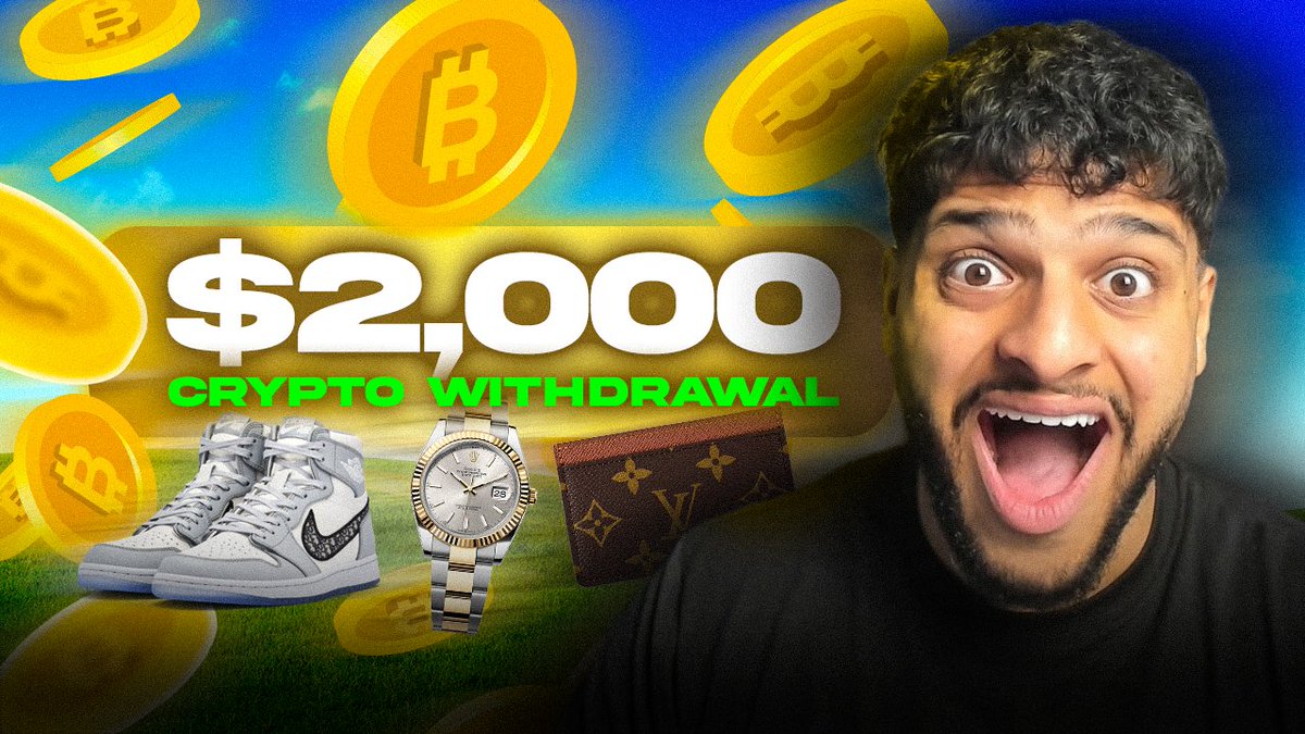 theunboxkinguk's tweet image. $15 $SOL GIVEAWAY!💰

HUGE $2000 CRYPTO WITHDRAWAL ON @RillaBox!!
 
To enter:

1) Follow @theunboxkinguk
2) Like + comment on video
3) Reply with screenshot you commented on the video

youtu.be/_uQ5Amk08x4

Winner announced in 7 days⏰