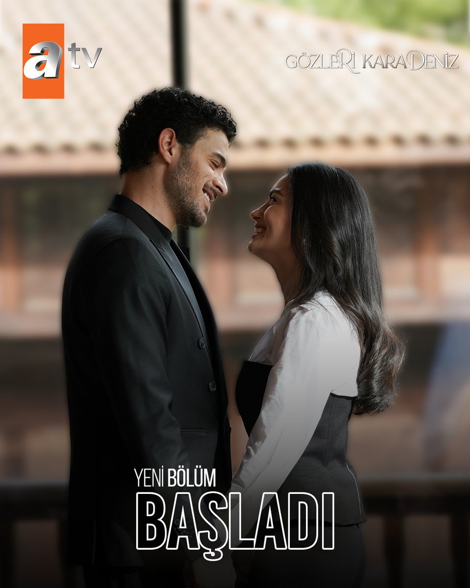 gozlerikaradnz's tweet photo. Beklenen an geldi! 😍
Yeni bölüm başladı!
#GözleriKaraDeniz @atvcomtr
#gkd https://t.co/H9bAG0vnO8