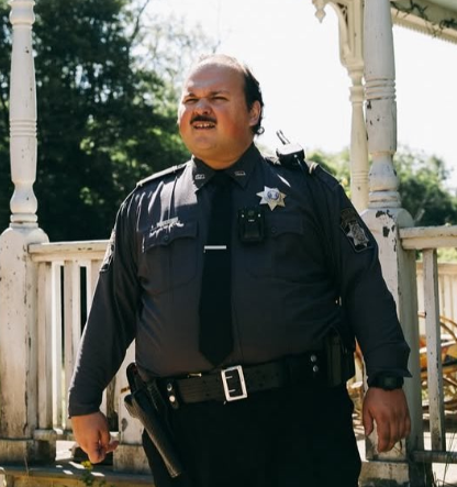 Stavros Halkias majestically channels his inner Andy Sipowicz