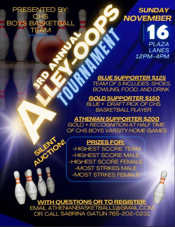 AtheniansCoach's tweet photo. A great chance for friends and families to support Crawfordsville Basketball and have fun! https://t.co/AUo5qYHFE5