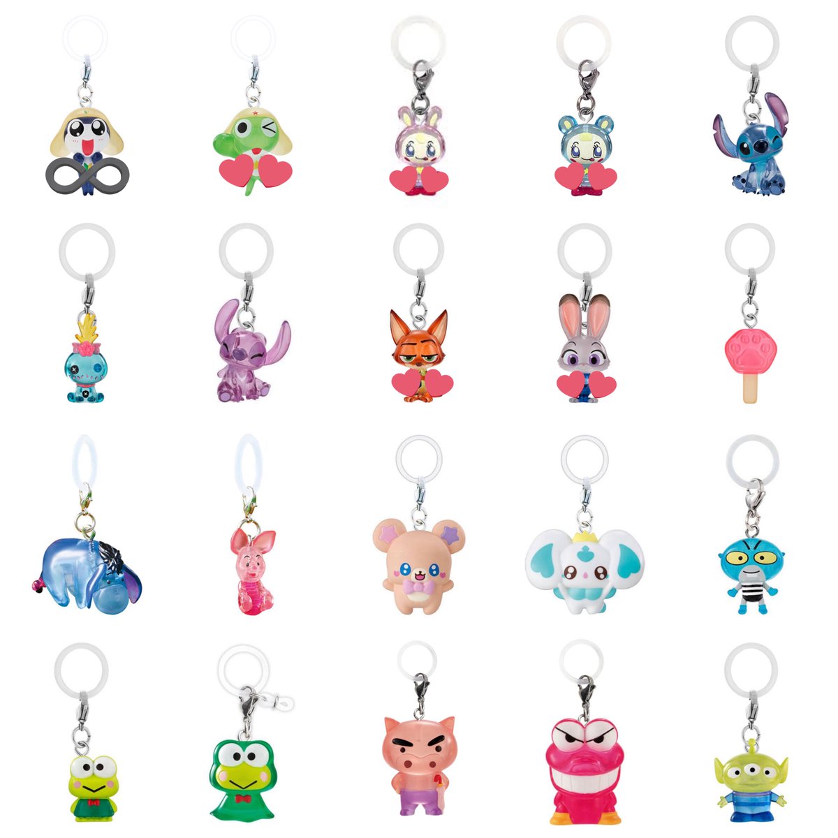 ガチャガチャ めじるしアクセサリー 交換

譲￤下記画像（2枚目開封済未使用）

求￤3枚目（💕♾>無印）>その他めじるしアクセサリー

纏めての方優先、郵送での交換希望。めじるしアクセサリーでしたら基本何でも検討致しますのでお気軽にお声かけください。