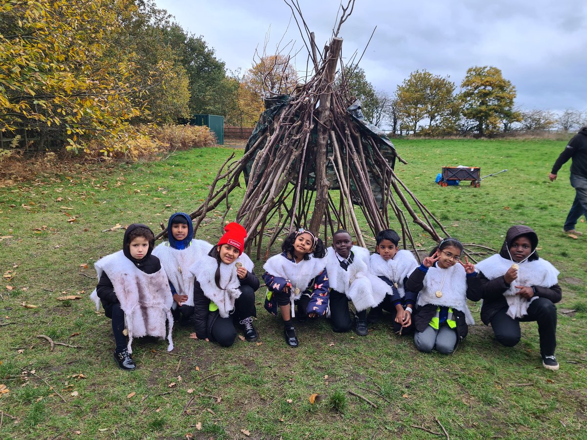 Year 3 had a great time this afternoon learning how to build fences and shelters and how to make some cave art. They all loved learning about the Stone Age <a href="/MrsSMaxwellHCPS/">Sam Maxwell</a> <a href="/HazelSchool/">Hazel Community Primary School</a>