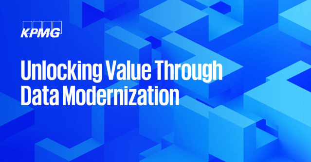 ToddTetterton's tweet image. Transform your data ecosystem to drive growth and innovation. KPMG helps tech buyers unlock new value through data modernization. Read how to turn your data into a strategic asset! #DataModernization #TechGrowth #KPMG bit.ly/47CnmDQ