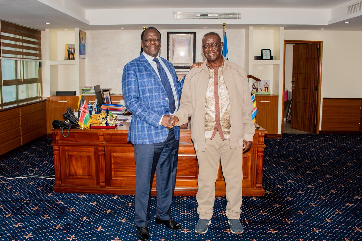 Hon Wycliffe A. Oparanya, EGH tweet media