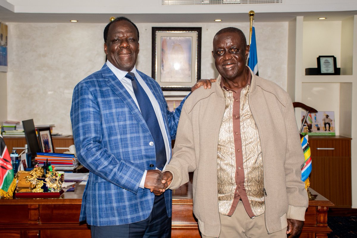 Hon Wycliffe A. Oparanya, EGH tweet media