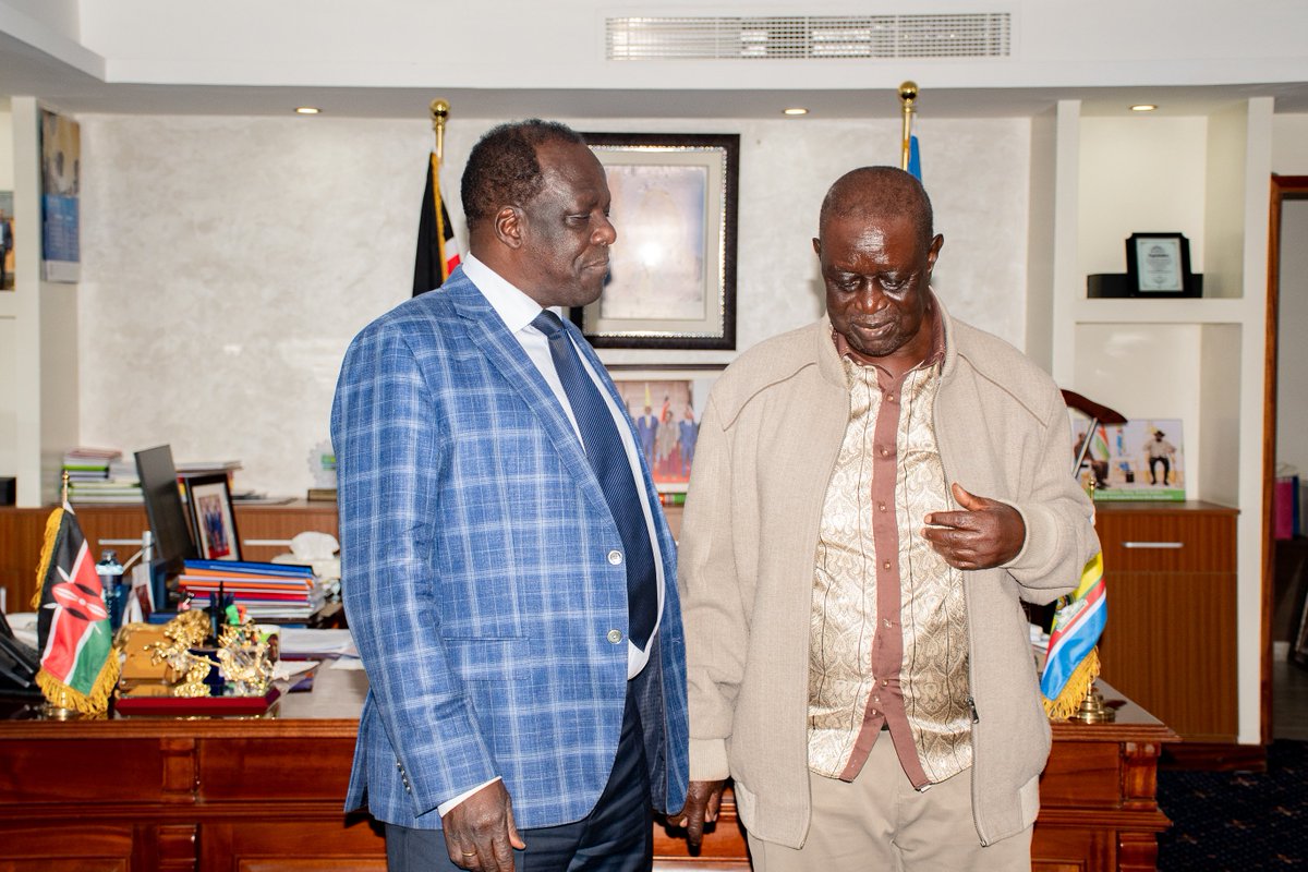 Hon Wycliffe A. Oparanya, EGH tweet media