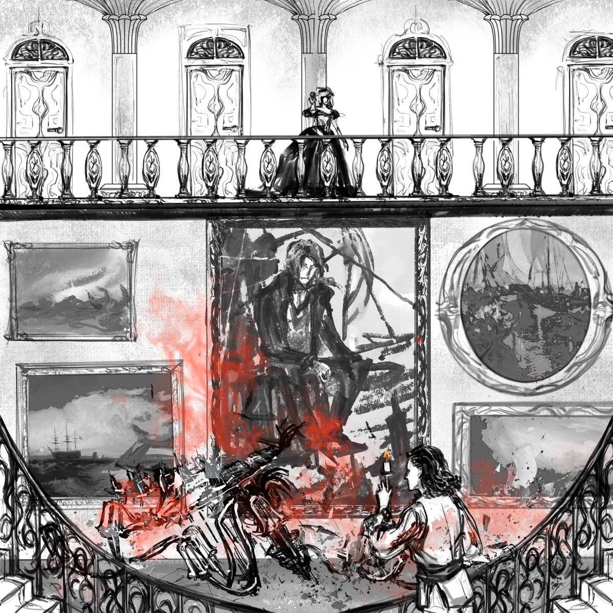 wip for my trpg pc #heypirates