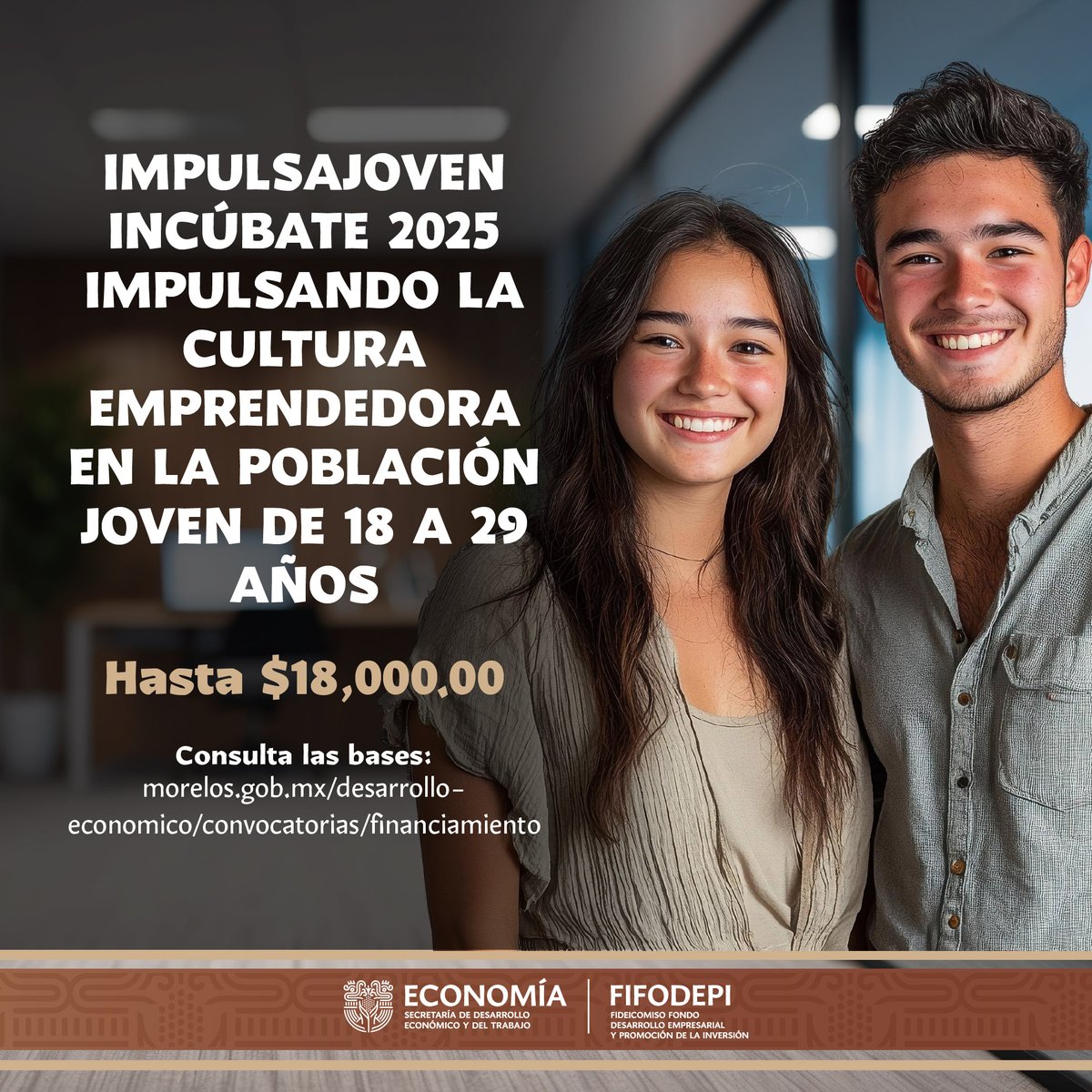 fifodepi's tweet photo. 📢 Convocatorias abiertas del FIFODEPI 2025

El Gobierno del Estado de Morelos, a través del FIFODEPI, invita a participar en las convocatorias dirigidas al fortalecimiento de las Micro, Pequeñas y Medianas empresas morelenses.
https://t.co/JPVHJB3dnd
#LaTierraQueNosUne #FIFODEPI https://t.co/jGxq9MAKkP