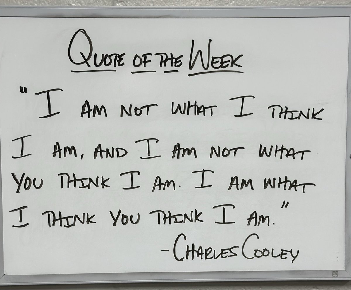 Quote of the Week! Short week this week…let’s have a great week!