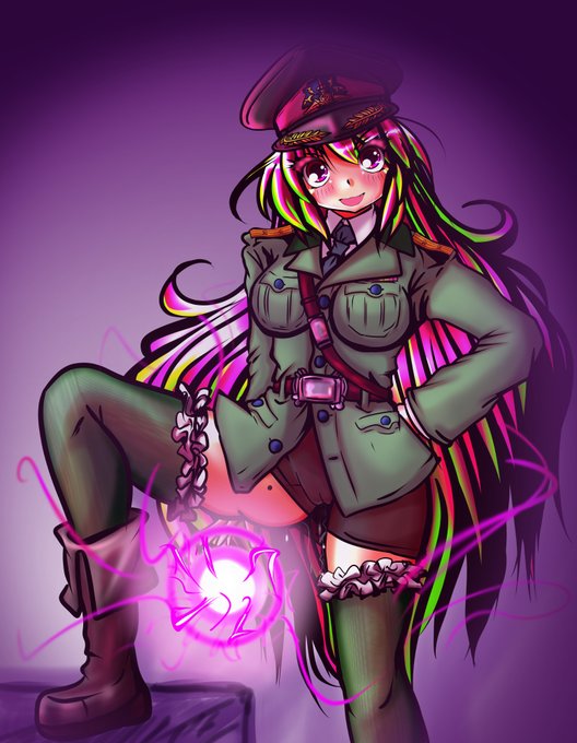 撮影班「ちょっと魔力込めたところ撮りましょう!」
アルム「暴発しても知らないからね!?」
リア君(この魔力の密度、いつもながら震える…)
フィリア(てかあね様魔力集中すると蜜が凄いことになるから大丈夫かな)
#アルムちゃそ
#オリキャラは性癖の見本市 