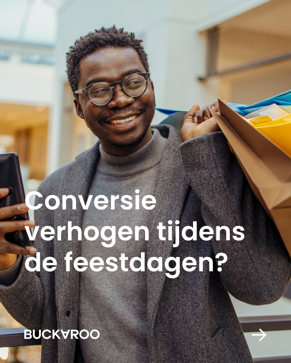 🛍️ De feestdagen komen eraan: Black Friday, Cyber Monday, Sinterklaas, Kerst 🎁

💡 Online verkoop ligt dan tot wel 28% hoger dan op een normale vrijdag.

👉 Alle tips om je omzet te verhogen: shorturl.at/IVVSr

#PayingAttention #Buckaroo #Webshop #Conversie #Feestdagen
