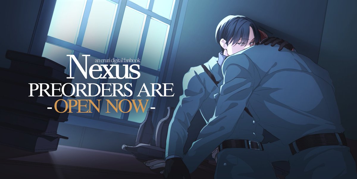 《Nexus》 an #eruri #エルリ digital fanbook, is finally AVAILABLE FOR PREORDERS! Final release will be on December 1st

Go to my kofi and make sure to buy it to save up to $10 and get a preview!

Check our carrd and thank you for your support! All links below👇❤️