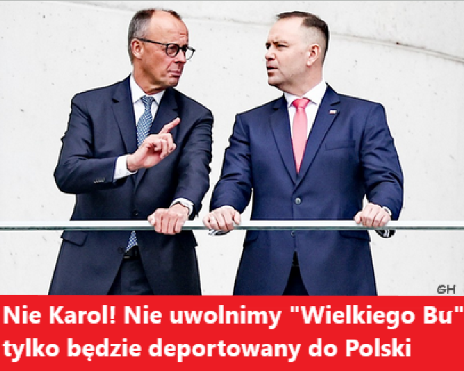 Sąd w Hamburgu zdecydował że kumpel Nowogrodzkiego i wielokrotny przestępca "Wielki Bu"
będzie deportowany do Polski.
