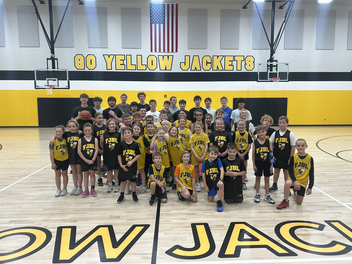 Our first year of our Future Jackets Basketball League ended last week 

We had 60 boys and girls from kindergarten to 5th grade in the gym with us twice a week getting better and competing 

Can’t wait to do it again next year