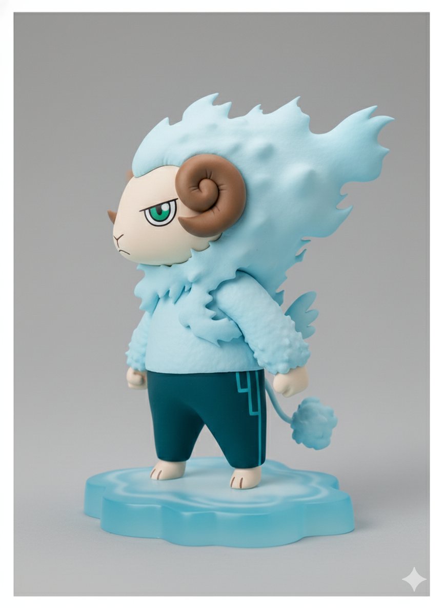 gogokumo's tweet photo. 自分のイメージキャラをAIにフィギュア化してもらったら、それなりのものを上げてきたので満足。 https://t.co/tdAxOU0xKt