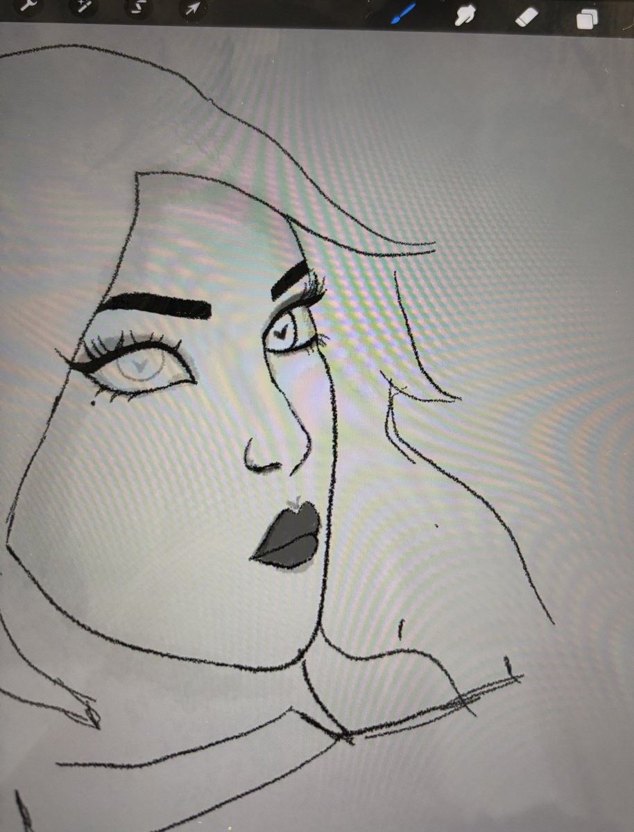 when i get bored in class i start sketching marigold