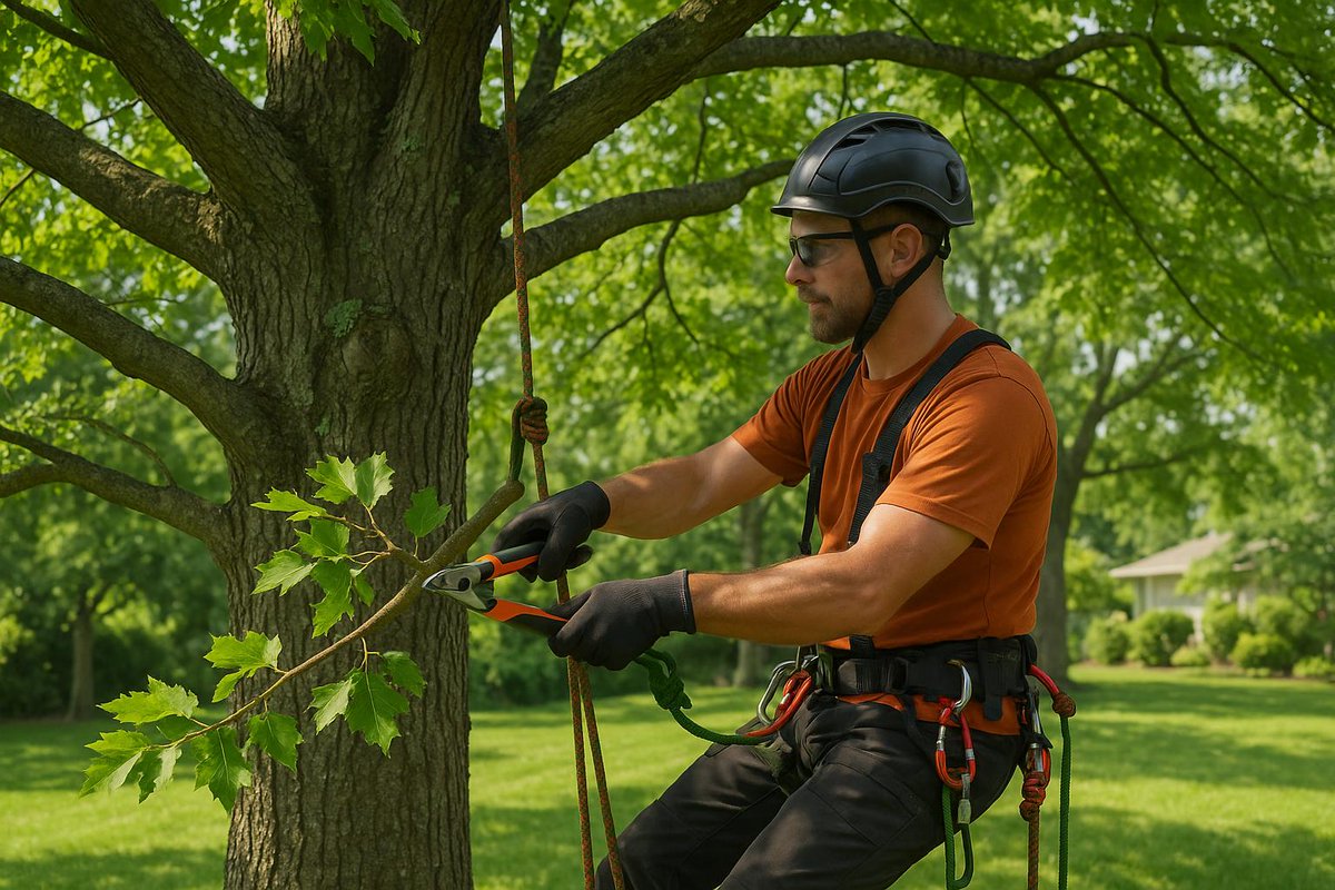 SmithWorksTree's tweet image. Expert tree trimming keeps your property looking its best and supports long-term tree health. Trust Smith Works for safe, precise care and sustainable practices. Ready for a safer, more beautiful landscape? Like &amp;amp; retweet! #TreeCare #Nashville