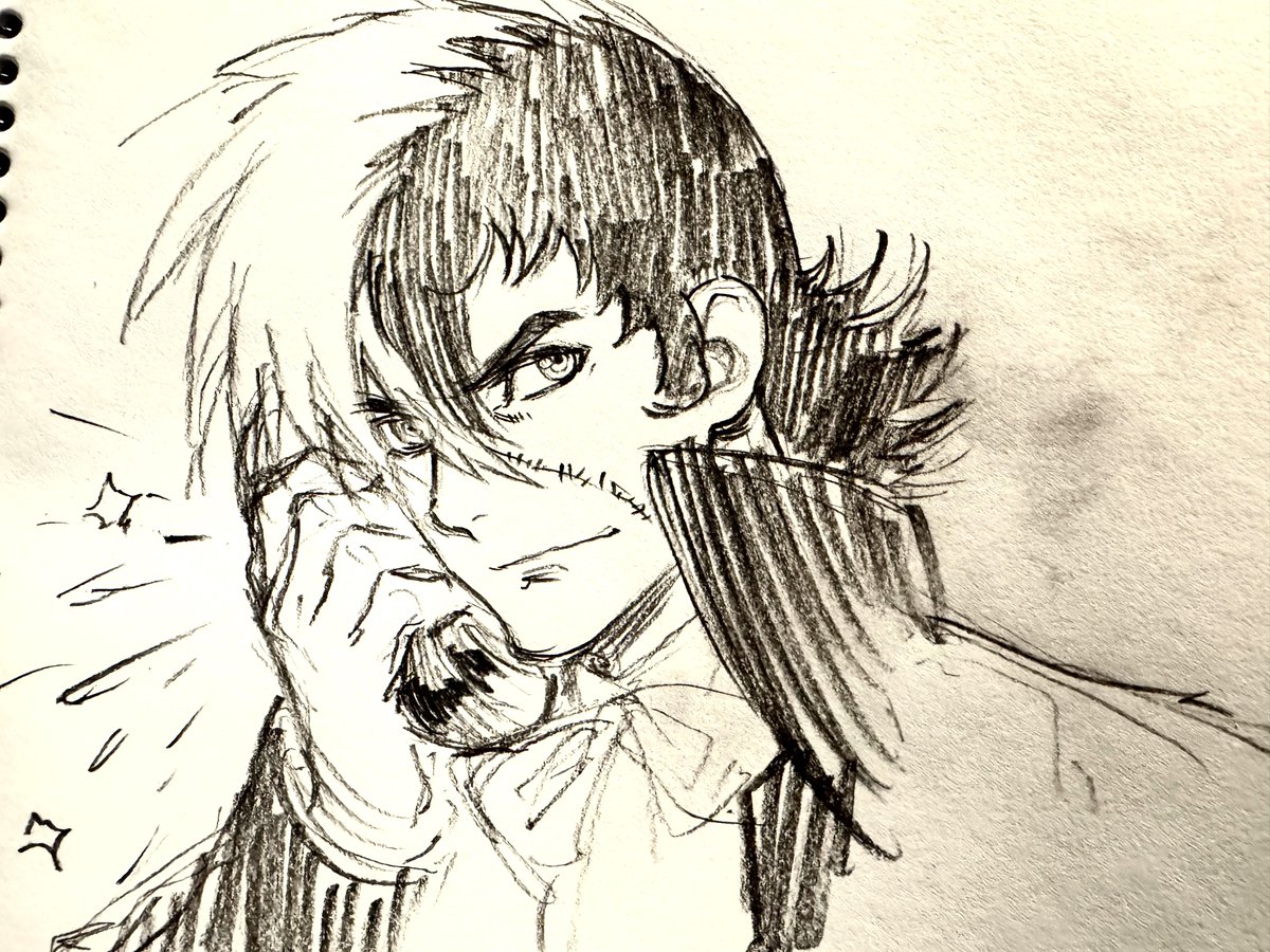 #1日1ラクガキ
日をまたいでしまいましたが、 #手塚治虫 先生の誕生日でした
どの作品描くか迷ったけど‥‥んー、ブラックジャック好きだ
悪い顔してる時が一番好きかも 