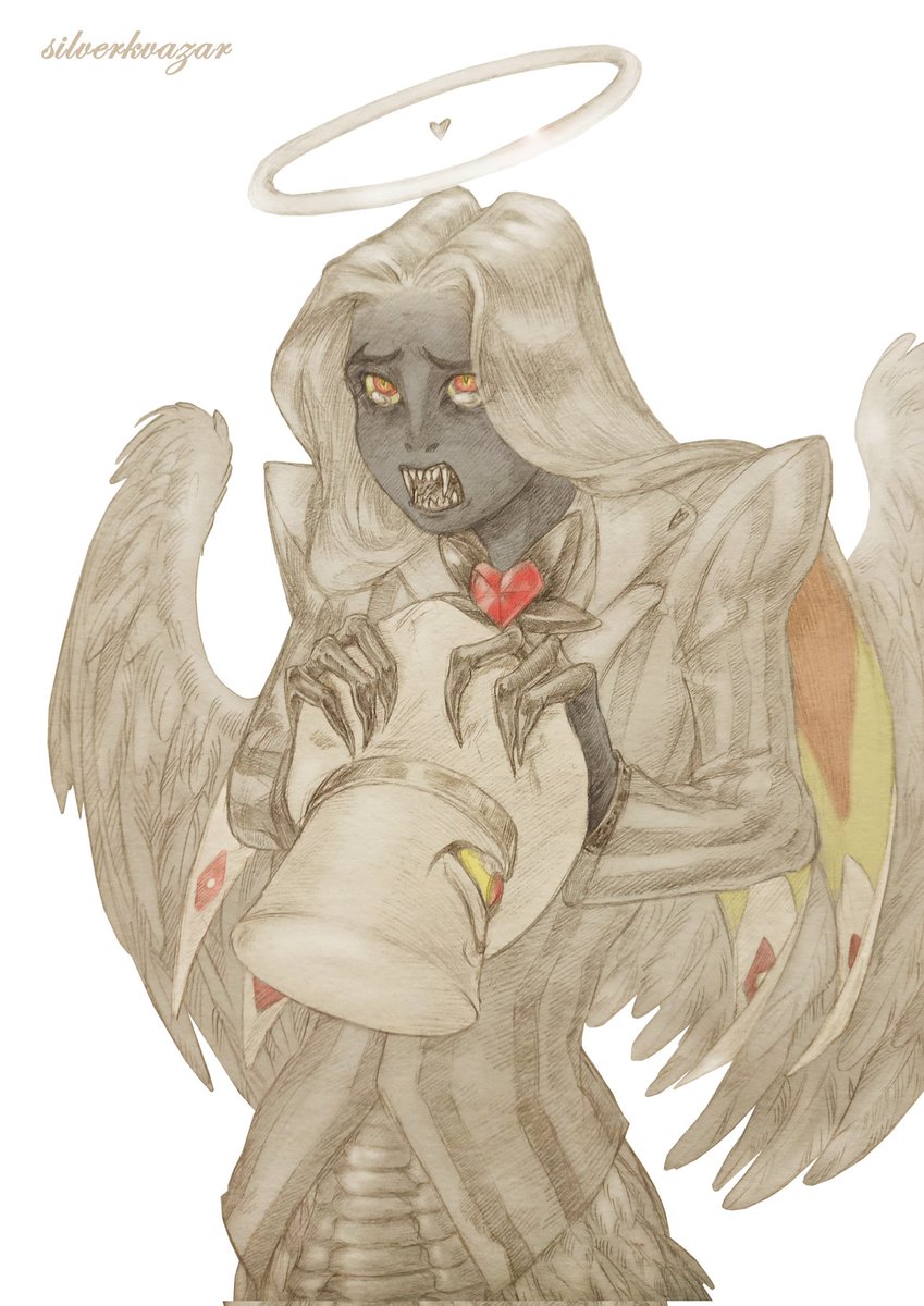 KvazarSilver's tweet photo. #hazbinhotel #sirpentious #speakerofgod 

😢 https://t.co/6DntLBqhXs