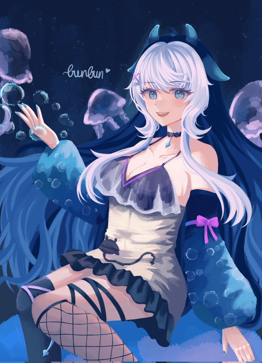 bunbun___10's tweet image. 🫧🩵
#reibubblesart