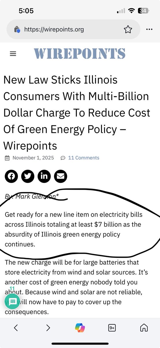 More bad news for most Illinois rates players.  But also very good news for cities who buy energy through cooperatives, like IMEA.  Naperville residents won’t be paying these new utility charges.