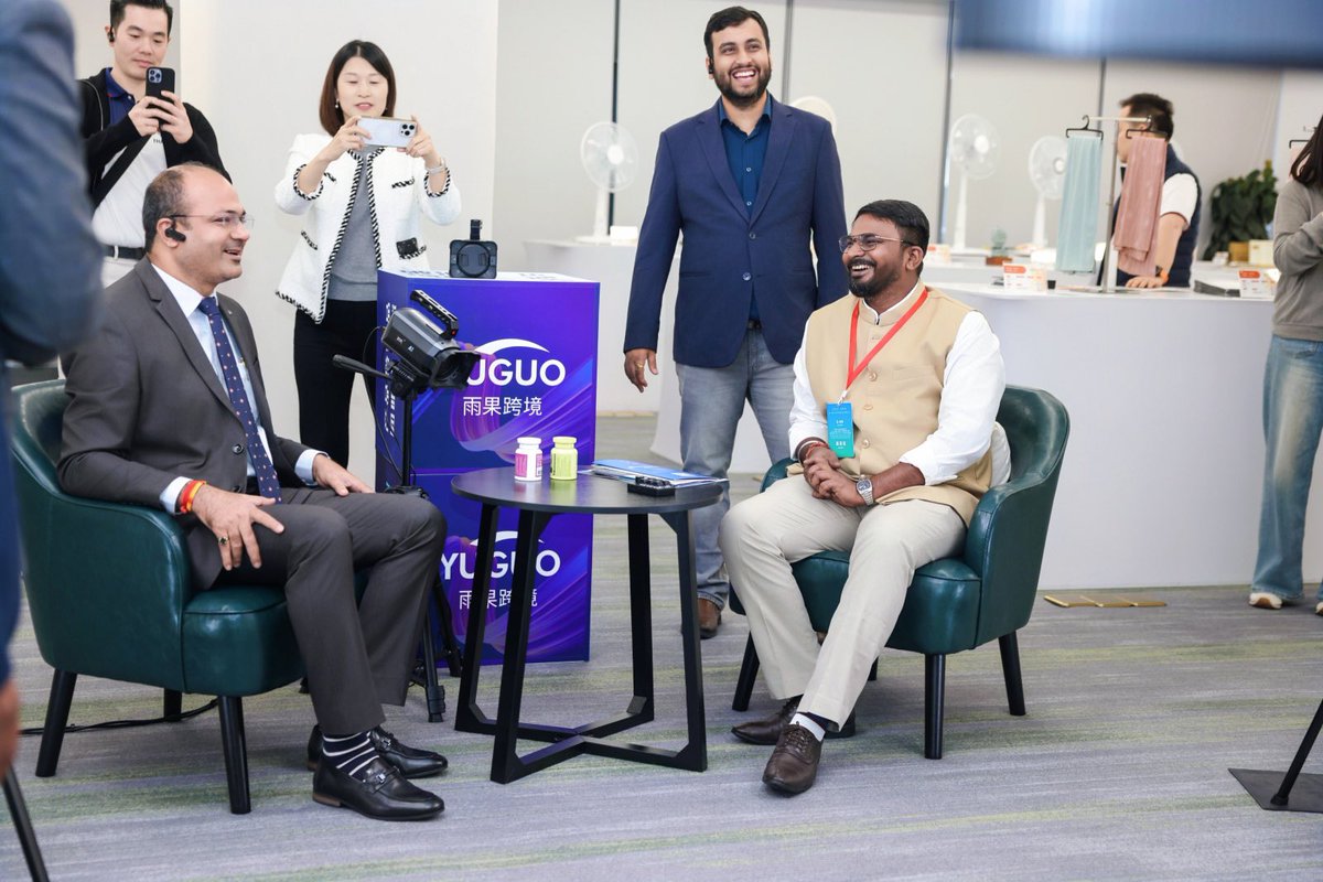 abhishek_eai's tweet image. Invited to visit the Global Cross- Border E-commerce Innovation Centre in Hangzhou, China, UN International Trade Centre, Google, Amazon, Wildberries, Rakuten as partners. 
India need this urgently for SMEs and startups. @narendramodi @PiyushGoyal @NITIAayog @nsitharaman