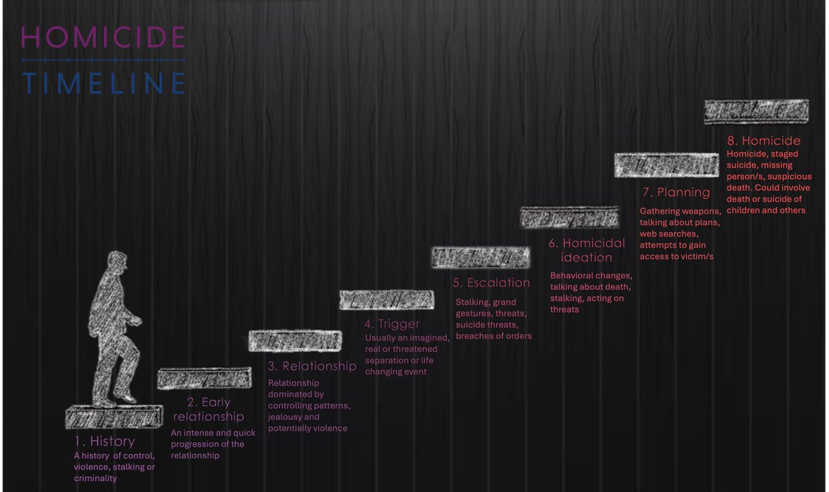 JMoncktonSmith's tweet photo. Intimate Partner Homicide Timeline. 
Trust your instincts. Set boundaries early. Control is not love. https://t.co/LuCzJwpjYu