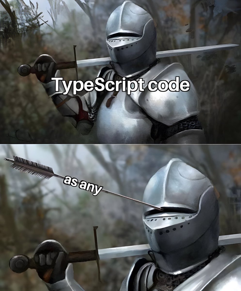 can we all stop using "any" in typescript?
