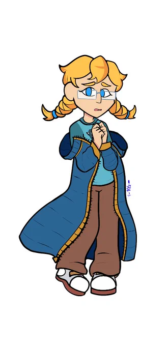 I love how Annie looks like a mage in this pose