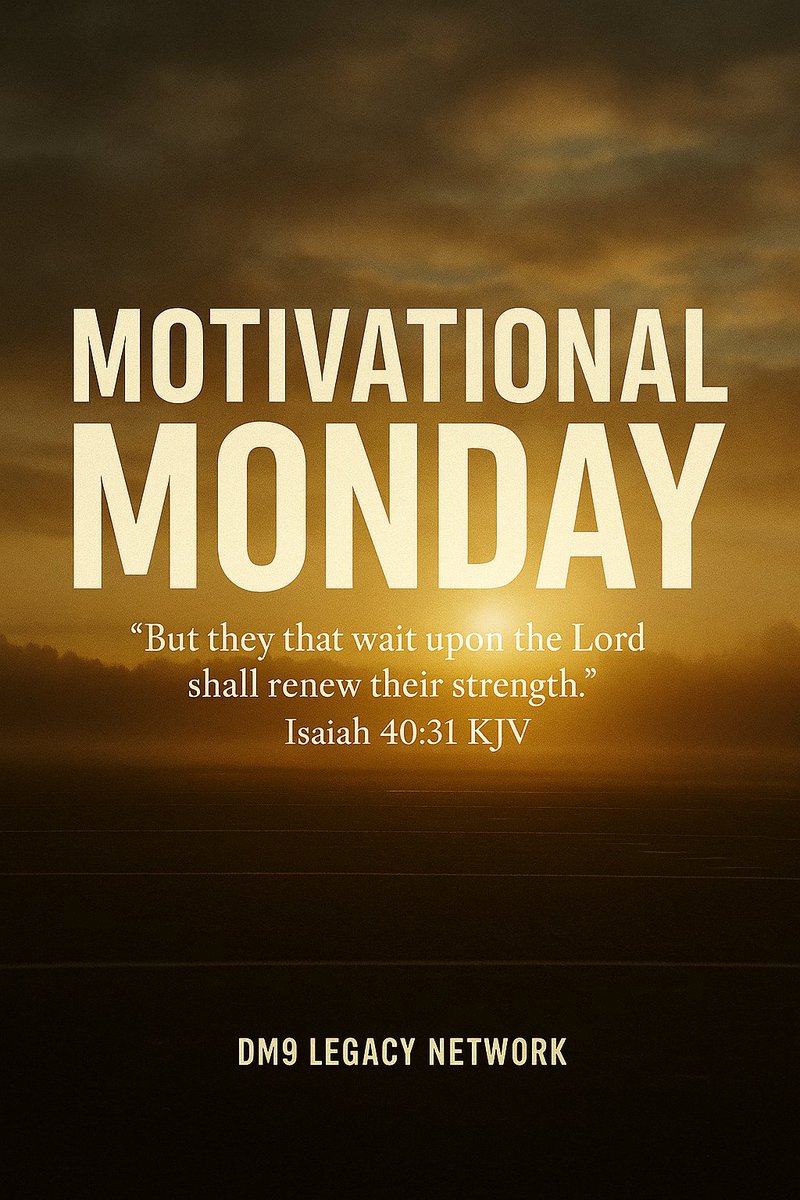 DMase9's tweet image. “Faith isn’t proven in comfort, it’s proven in application. Be intentional with your obedience. Because when you apply the Word, God applies the blessing.”

#iam_dm9
#dm9DLN