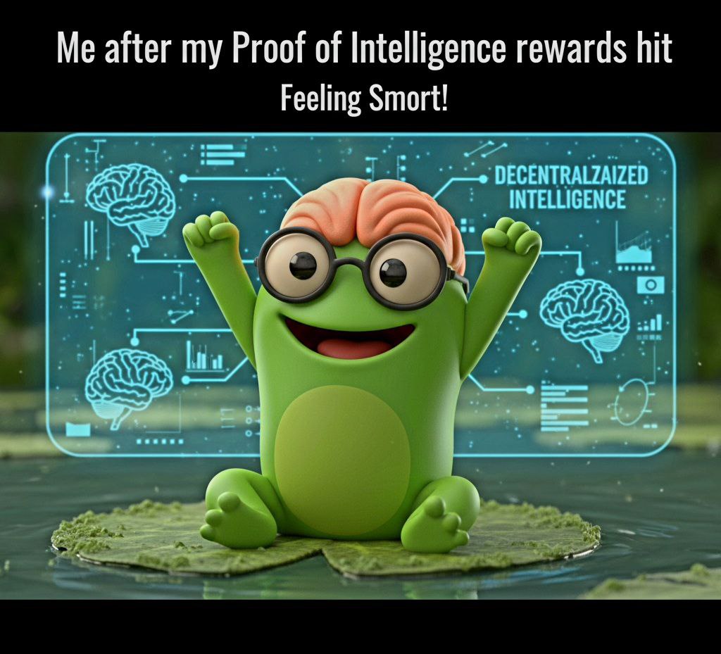 zaidra_'s tweet photo. Decentralized intelligence? Nah bro, decentralized memes 🧠😂
@SmortFrog #SmortFrog #BeSmort #SwampMemes
Swamp link: https://t.co/1GjUpBa2EV https://t.co/xWo11xQF6V