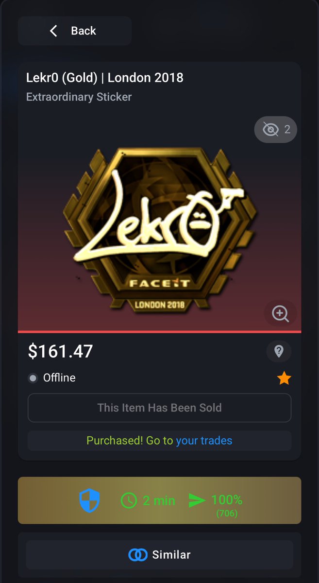 Boof_cs's tweet image. Looking for 2 more Lekr0 (Gold) | London 2018