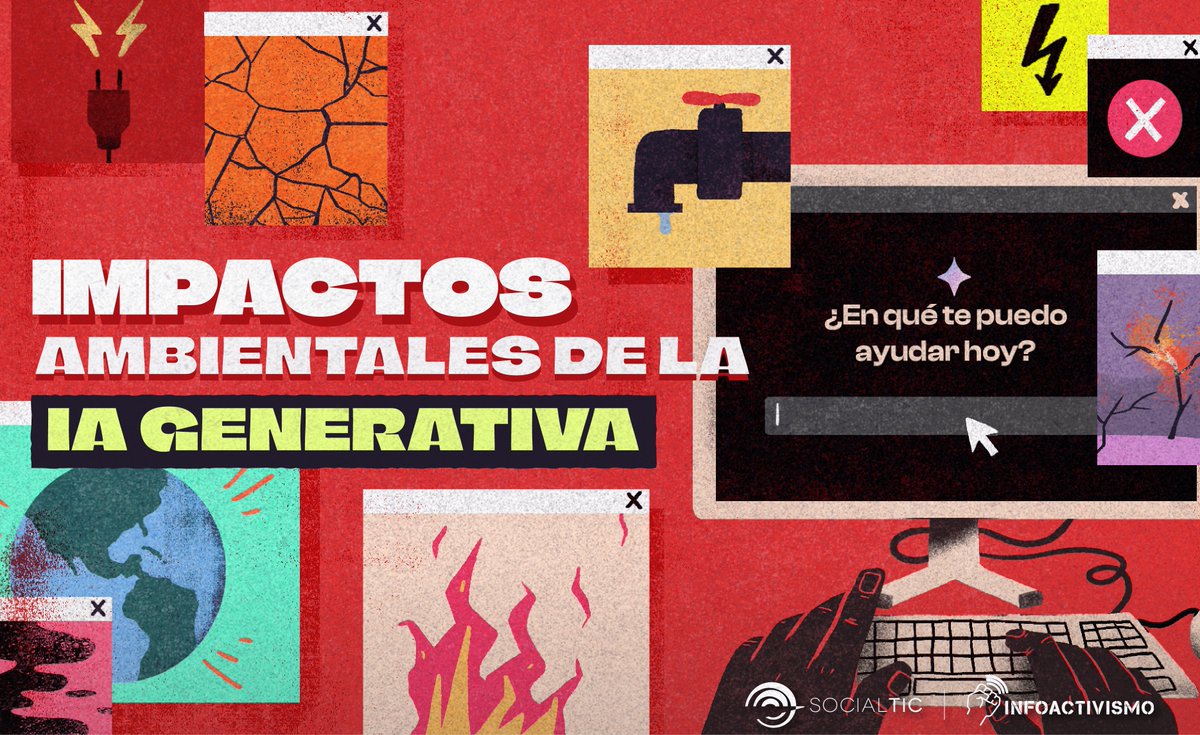 socialtic's tweet photo. #LecturaRecomendada

🌎¿Qué impacto tiene la #InteligenciaArtficial en el #MedioAmbiente?

En esta reflexión, compartimos cuántos recursos se gastan para entrenar modelos como #ChatGPT o #Gemini y cómo podemos comenzar a usarlos de forma más consciente.

👉https://t.co/nagUvZnweT https://t.co/iEncxHRaKt