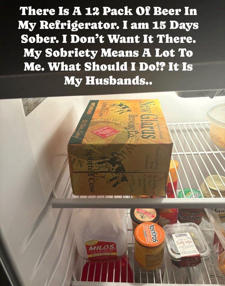 DeniseStaceyUSA's tweet image. Please 🙏 For Me And My Husband David. He Bought A 12 Pack Of Beer Yesterday.  He Didn’t Drink Any. He Is 14 Days Sober. He Doesn’t Think He Has A Problem With Drinking. We Both Do. Not Sure What To Do. My Friend Jamie Said Throw It Away. 

#RecoverySupport 

#RecoveryPosse