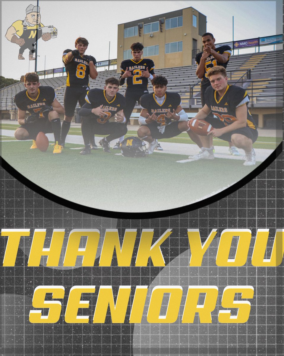 NewtonRailerFB's tweet photo. Thank you seniors for all youβve done for this program and so much more. You guys were the only few that stuck it out for four years and left it all out on the field and we appreciate you greatly for that. ππ
#railerfootball #laythetrack https://t.co/efhJ3QTBCb