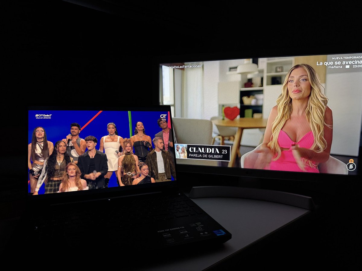 Las dos Españas mi gente #OTGala7 #LaIslaDeLasTentaciones1