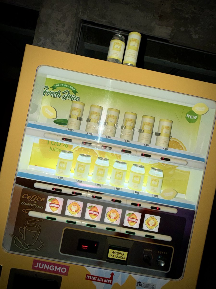 성수동 레몬에이드 헌터, 열두시 좀 넘어서 어슬렁어슬렁 갔더니 있었음✌🏻