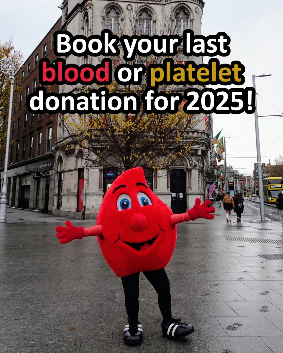 Can you fit in one more donation before year-end? 🩸💛🗓️ Schedule your appointment today! Give blood every 90 days and platelets every 28. Help us prepare for winter! ❄️ #GiveBlood #GivePlatelets #WeCountOnYou