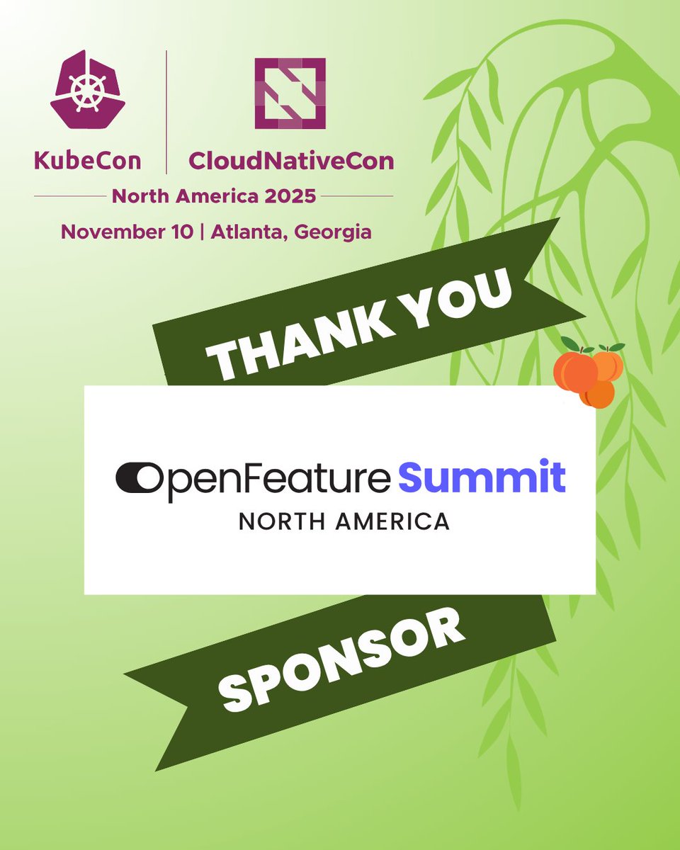 KubeCon_'s tweet image. 🗣 Shoutout to our #OpenFeature Summit sponsor @LaunchDarkly. Join us November 10 in Atlanta. Learn more: hubs.la/Q03Q6v1R0 Register: hubs.la/Q03Q6vyb0