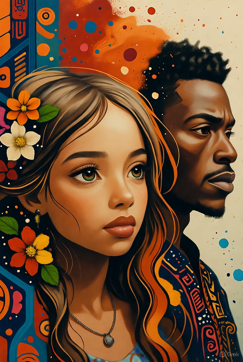 TARE_ARTS's tweet image. Blossoming bonds a vibrant fusion of cultures and emotions in acrylic splendor
#GrokAI #culture #painting #wallpaper