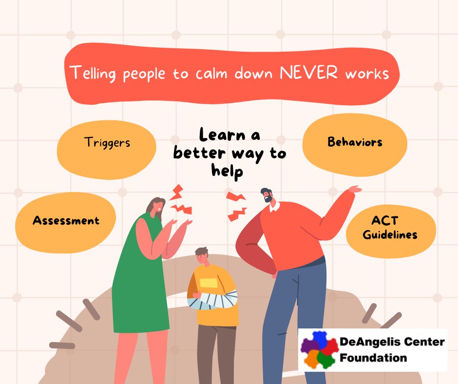 This is the training that you keep requesting from us, so we have another date for you! This training is for responders, safety staff, educators, community leaders, and parents/guardians, etc.

deangeliscenter.org/de-escalation-…