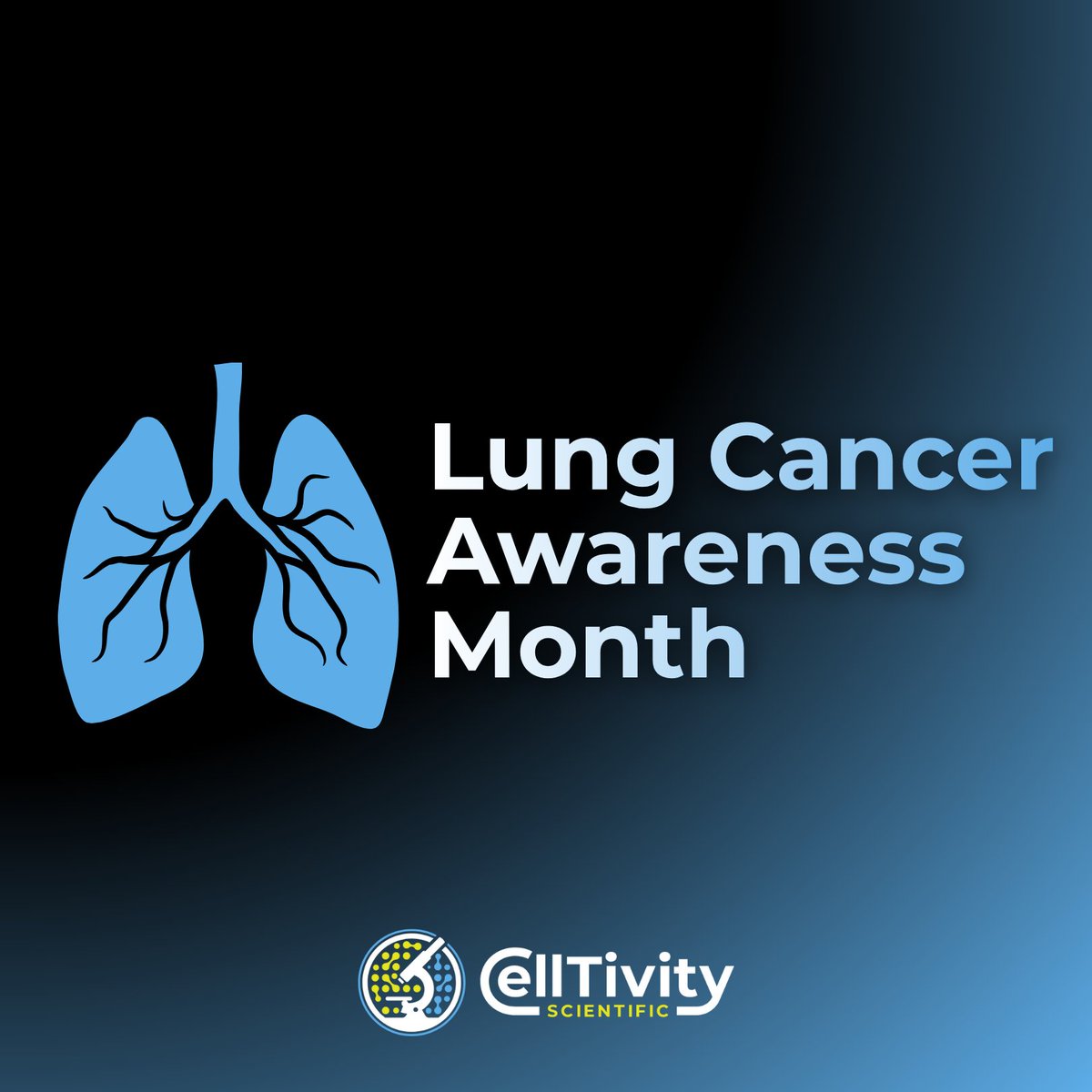 celltivity's tweet image. This November is Lung Cancer Awareness Month, a time to recognize the importance of early and accurate diagnosis.
At Celltivity Scientific, we reveal metabolic activity in real time, helping clinicians bring greater clarity to biopsy decisions. 
🔗celltivity.com
#medtech