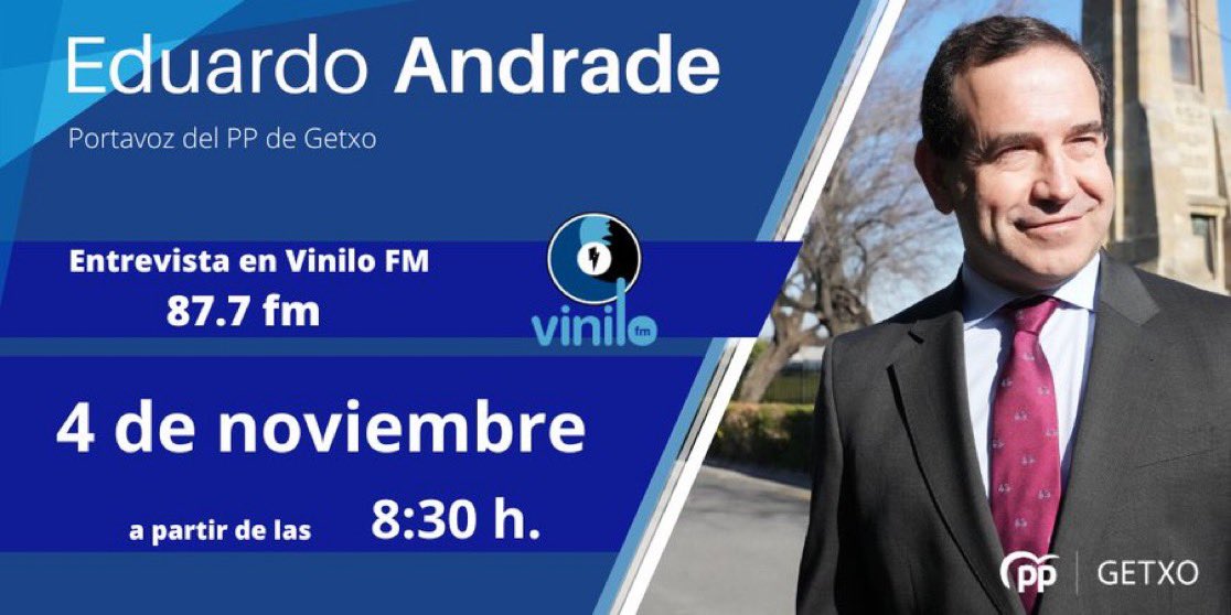 🎙Mañana empieza el día conmigo, en <a href="/vinilofmradio/">VINILO FM Radio</a> a las 8:30 horas

🗓 Martes, 4 de noviembre
🕑 8:30 horas
📻 Vinilo Fm (87.7 fm)

Síguela en directo 👇
vinilofm.es