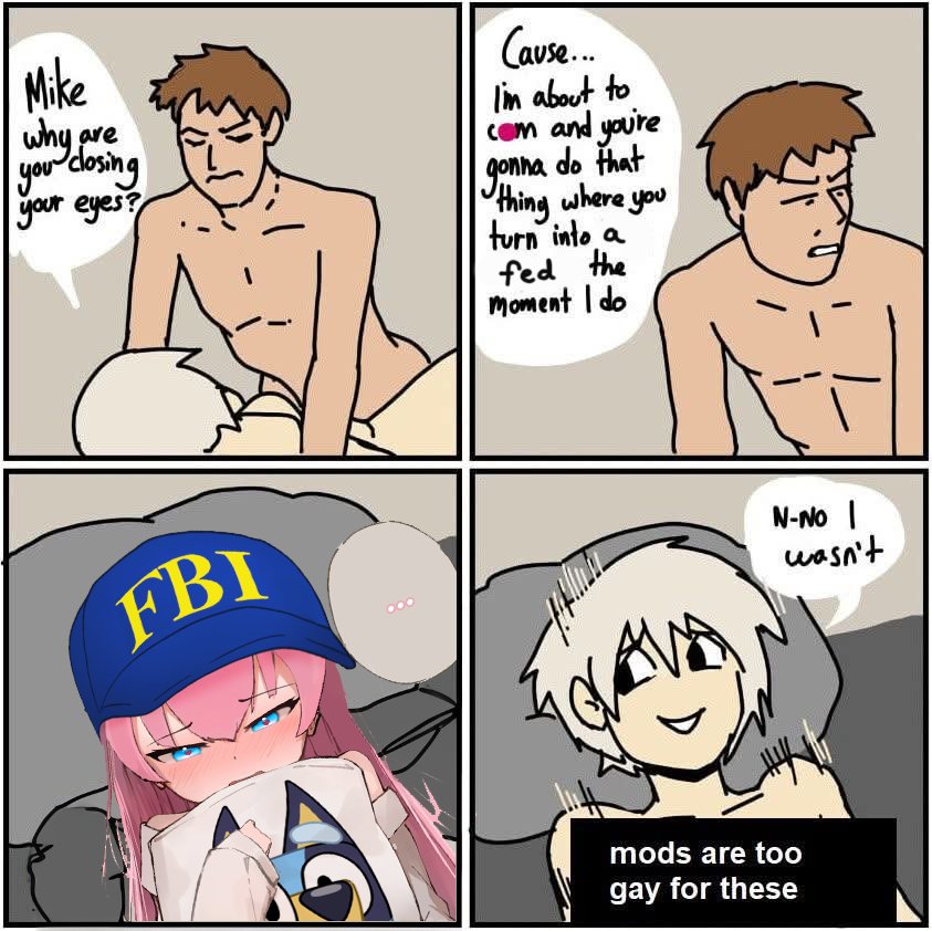 Why are you all following me?