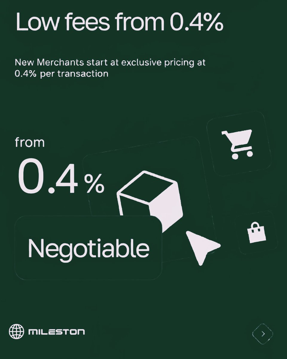 melon__co's tweet photo. Behind every smooth crypto payment is the right toolkit.
From low fees to fast integration and 24/7 support. 
That’s why businesses choose Mileston.
Signup today: https://t.co/ar4eYM3pbG

#Startups #solana #defi #buildinpublic https://t.co/Sel2P5XBPh