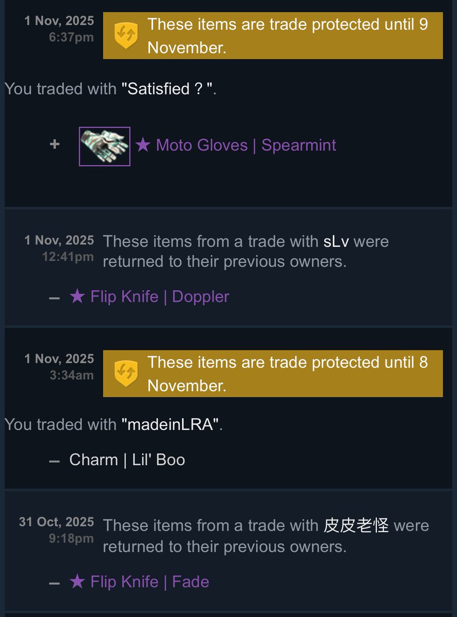 We made it🙇🏿‍♂️🙇🏿‍♂️only 20% of skins that i bought on buff got reversed. 

Big profit, thanks for the China CS2 sellers 🙇🏿‍♂️🙇🏿‍♂️