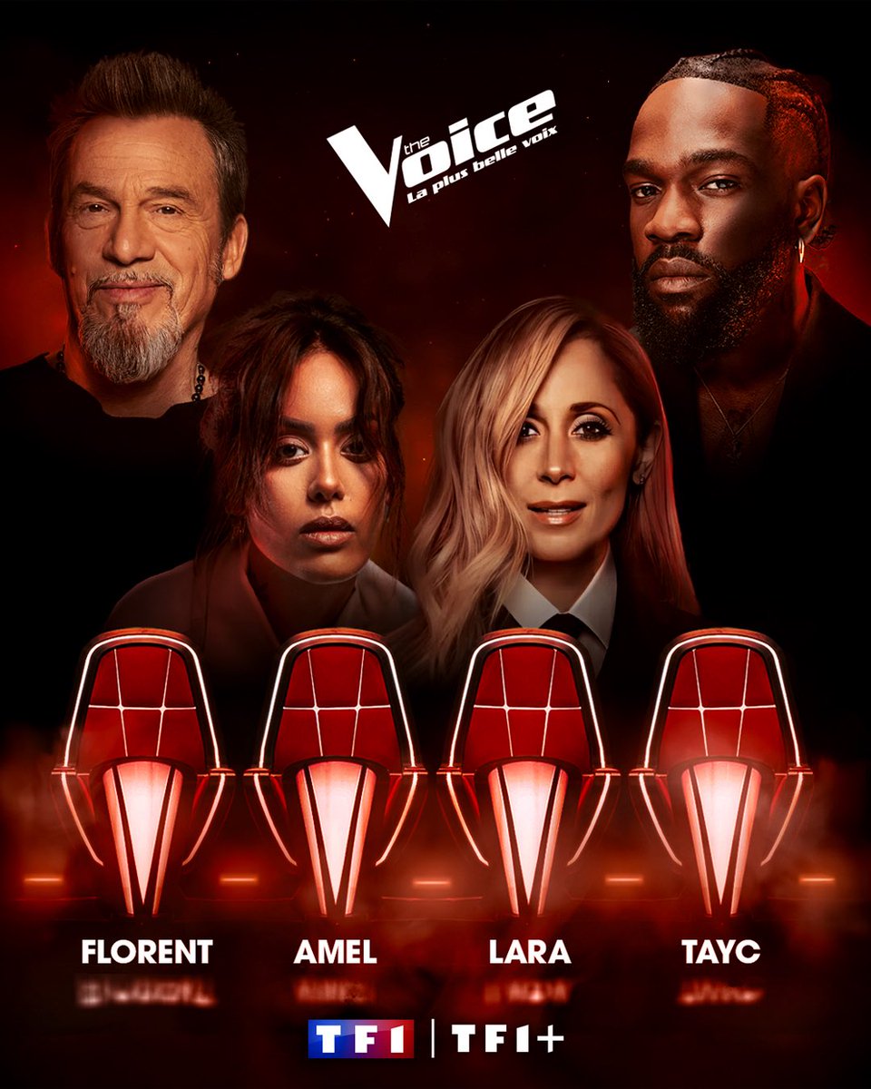 GobinNews's tweet image. THE VOICE 2026 : QUATUOR DE COACHS INÉDIT !

#TF1 vient d’annoncer le nom des 4 coachs pour la 15e saison de #thevoice prévue début 2026. Florent Pagny, Lara Fabian, Amel Bent seront accompagnés d’un nouveau : @TaycOfficiel !

#programmestv #audiences #audiencestélé #prime