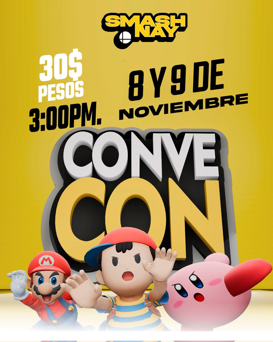 Smash Nay estará presente en la Convecon este 8 y 9 de noviembre.