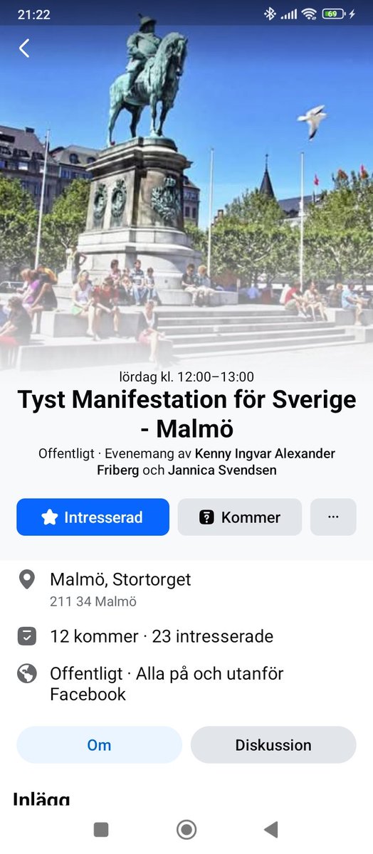 Yeeey!!😃😃❤️❤️❤️ Malmö kör också på lördag. Så då är det både Stockholm, Göteborg och Malmö. Dock inte samma arrangörer. Dyk upp. Det var fantastiskt bra sist.